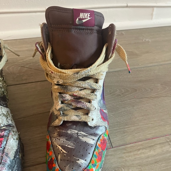 Refab’d one of a kind Nike Women’s Dunk High 1985 size 10 - Picture 8 of 13